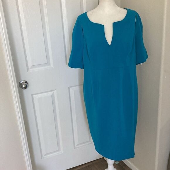 A Pea in the Pod Maternity Dress Sz L - Picture 1 of 7